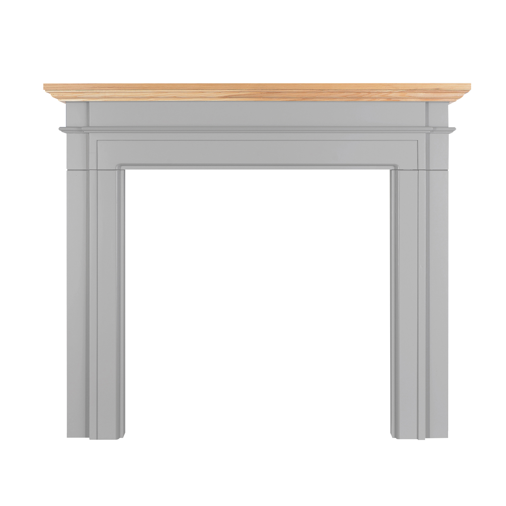 Montana Oak and Grey Fire Surround