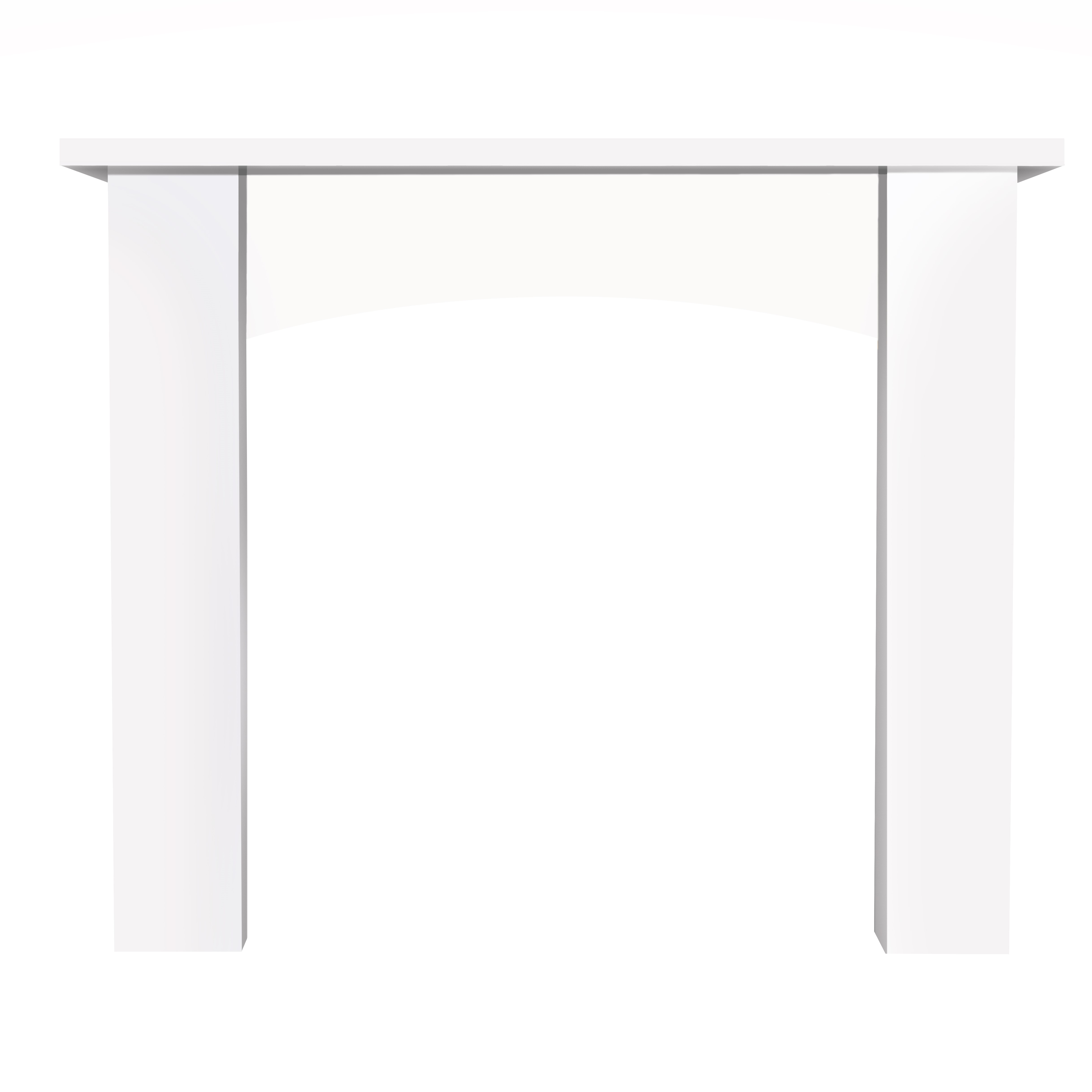 Nebraska White Fire Surround