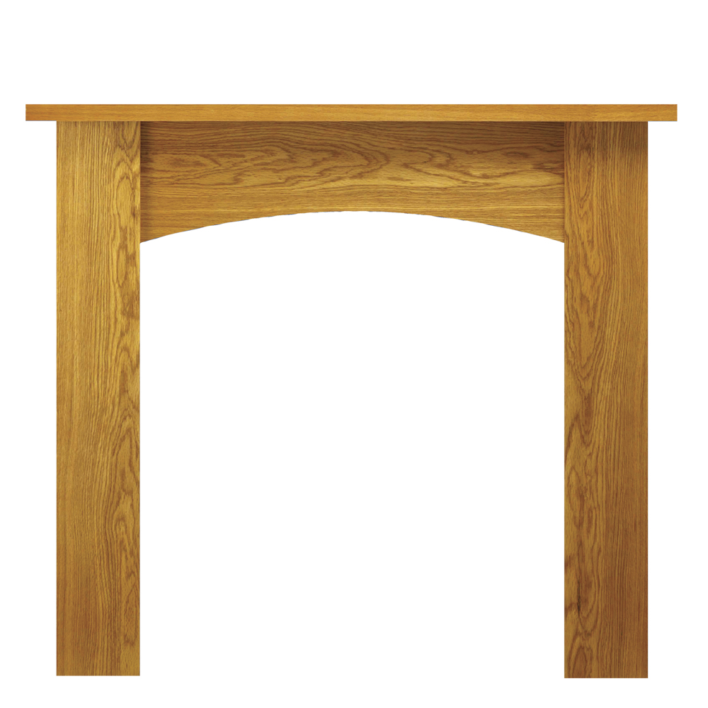 Nebraska Oak Fire Surround