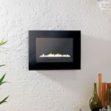 Black Flueless Gas Fire