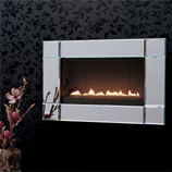 Como Mirrored Flueless Gas Fire