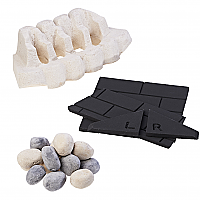 Excelsior Slimline Pebble Effect Ceramic Kit