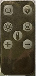Ebony / Lycia ERP remote control handset